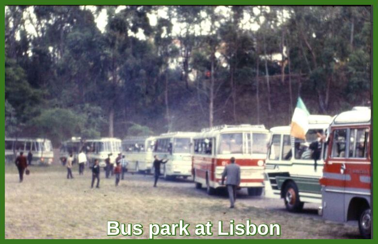 Bus Park at Lisbon
